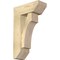 Ekena Millwork Westlake Slat Rough Sawn Bracket w/ Offset Brace, Douglas Fir, 8"W x 20"D x 32"H BKT0806X20X32WTL06RDF - alternate 1